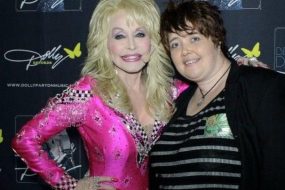 Lisa with Dolly Parton